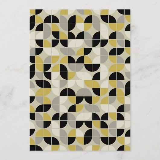 Voljaar Uitzicht Kalender - MCM Pattern op Terug Programma (Achterkant)