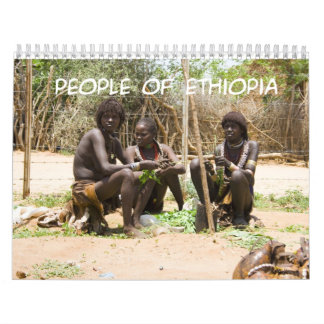 VOLK VAN ETHIOPIË Muurkalender Kalender