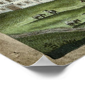 Volkamer Citrus Lemon Italiaans landschap Poster (Hoek)