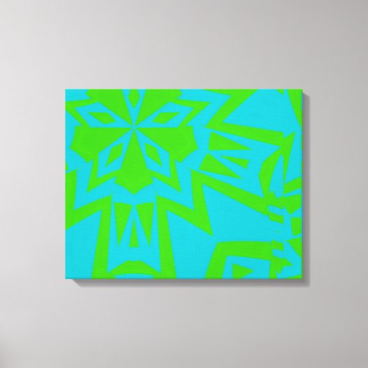 Volkomen Abstract Canvas Afdruk (Voorkant)