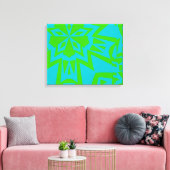 Volkomen Abstract Canvas Afdruk (Insitu (Woonkamer))