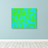 Volkomen Abstract Canvas Afdruk (Insitu (Houten vloer))