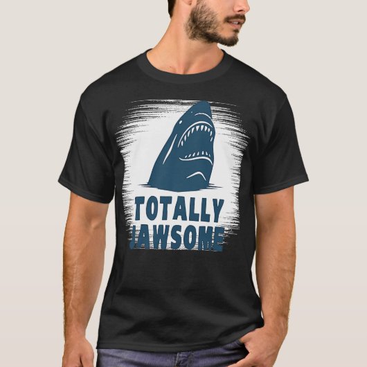 Volkomen Jawsome T-shirt (Voorkant)