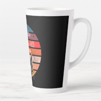 Volkomen  kattenvibes - grappige kattenliefhebber latte mok