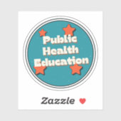 volksgezondheidseducatie sticker (Vel)