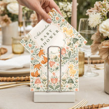 Volkskunst Bosdieren Baby Shower