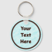 Volkskunst Caribou/rendieren Sleutelhanger (Achterkant)