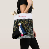 volksmuffin op rots tote bag (Dichtbij)