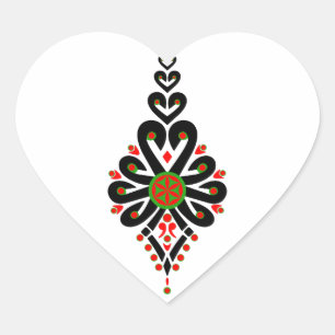 Volkspatroon van Poolse hooglanders - Parzenica Hart Sticker