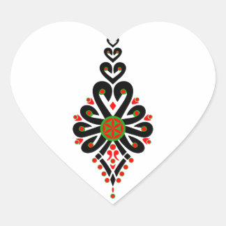 Volkspatroon van Poolse hooglanders - Parzenica Hart Sticker