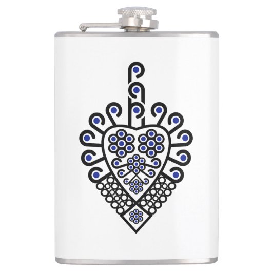 Volkspatroon van Poolse hooglanders - Parzenica Heupfles (Voorkant)