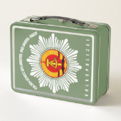 VOLKSPOLIZEI METAL LUNCH BOX (Achterkant)