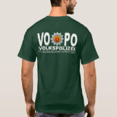 VOLKSPOLIZEI T-Shirt (Achterkant)