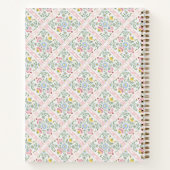 Volkstuinschrift bloem notebook notitieboek (Achterkant)