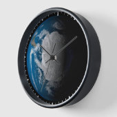 volle aarde met gesimuleerde wolken boven antarcti (Hoek)