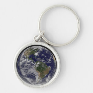 Volle aarde met orkaan Irene aan de oostkust. Sleutelhanger