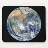Volle aarde toont het oostelijk halfrond. muismat (Voorkant)