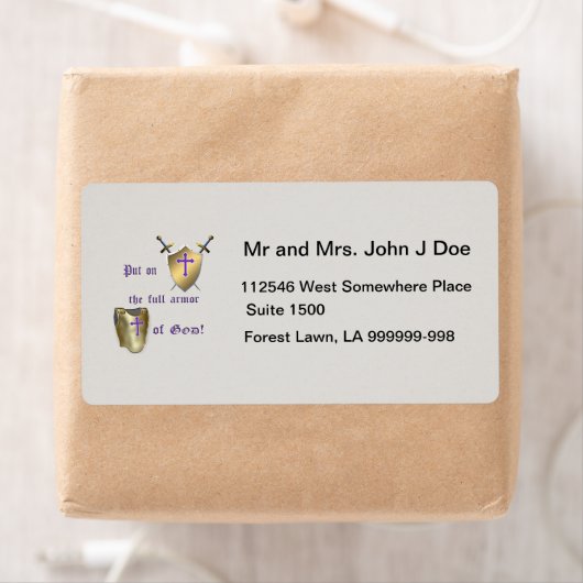 Volle god etiket (Insitu)