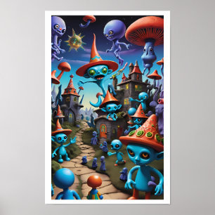 Volle Groll-Town Party Down Poster