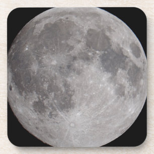 Volle Maan Astronomie Thema Bier Onderzetter