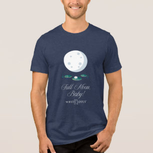 Volle Maan, Baby! - De witte lotus Tri-Blend Shirt