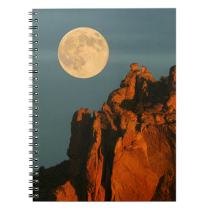 Volle Maan Basaltkliffen Smith Rock State Park Notitieboek