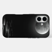 Volle Maan Case-Mate iPhone Case (Achterkant (horizontaal))