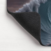 Volle Maan en Oceaangolf Muismat (Hoek)