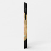 Volle maan en rode roos gepersonaliseerd Case-Mate iPhone case (Achterkant/links)