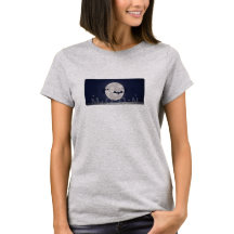 Volle maan en vleermuizen - Celestial Night Sky Ar