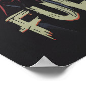 Volle maan follies | weerwolf poster (Hoek)