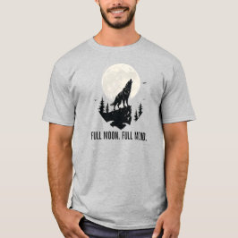 Volle Maan Full Mood Weerwolf Art T-shirt