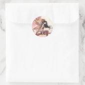 Volle Maan in de Stickers van de Herfstfee (Tas)