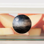 volle maan labels (Aangebracht)