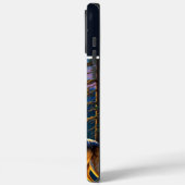 Volle maan licht op wolven Case-Mate iPhone case (Achterkant / Links)