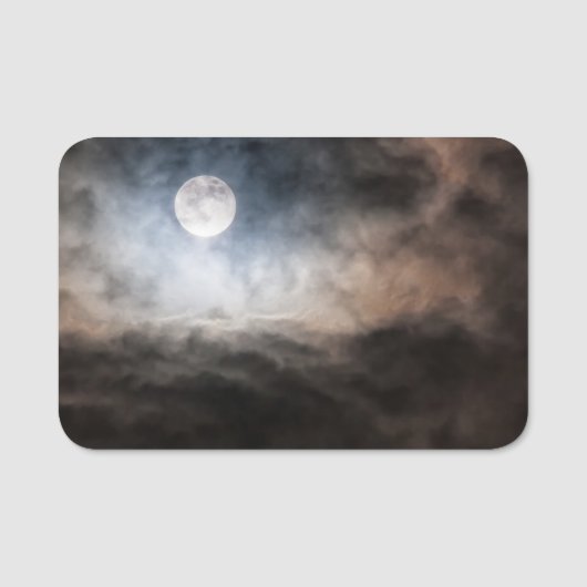 volle maan naamplaatje (Voorkant)