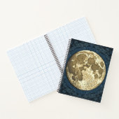 volle maan notitieboek (Binnen)