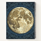 volle maan notitieboek (Achterkant)