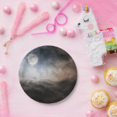 volle maan papieren bordje (Feest)