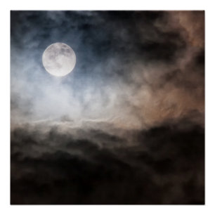 volle maan perfect poster