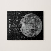 Volle Maan Pi In De Lucht Legpuzzel (Horizontaal)