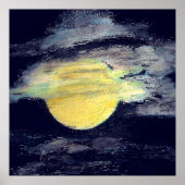 Volle maan poster (Voorkant)