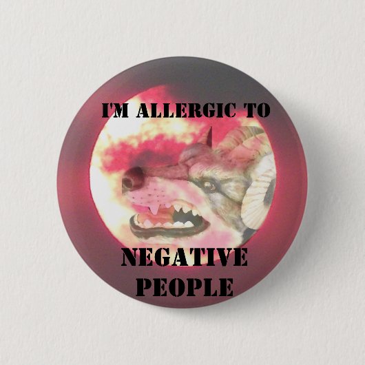 volle maan_ ronde button 5,7 cm (Voorkant)