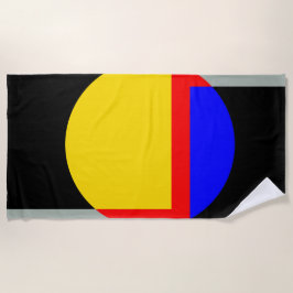 volle maan strandlaken