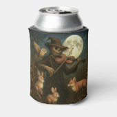 Volle maan vogelverschrikker Serenade Blikjeskoeler (Blikje Achterkant)