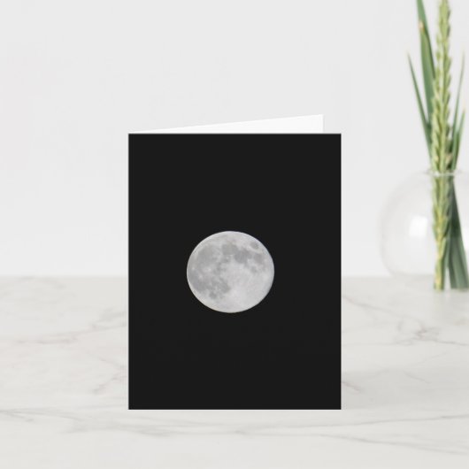 Volle Oogst Moon Blank Note Kaart (Voorkant)