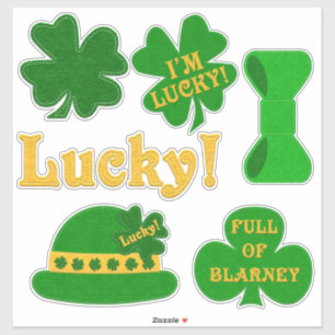 Volle van Blarney!   St. Patrick's Day Sticker