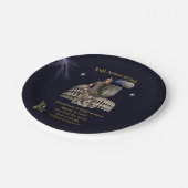 Volle wapenrusting van GOD Papieren Bordje (Gekanteld)