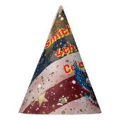 Volledig  4 juli Party Pet Feesthoedjes (Links)