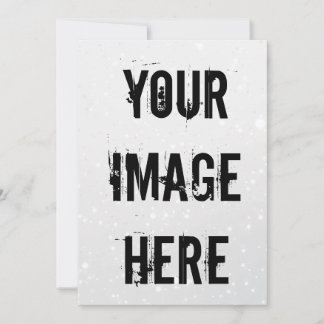 Volledig aanpasbare platte Save the Date-kaart Date